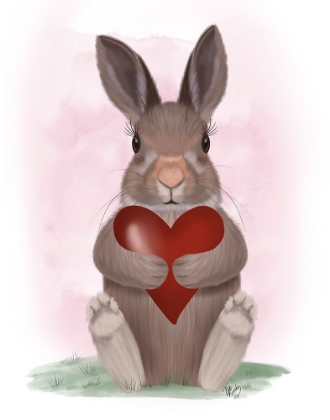 Picture of BUNNY HEART HUG