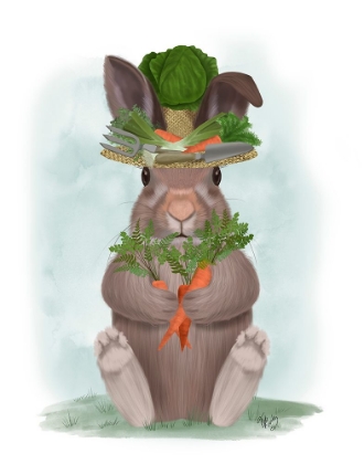 Picture of RABBIT CARROT HAT