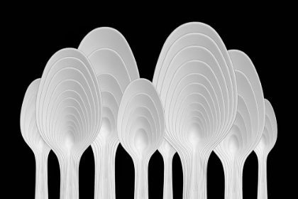Picture of SPOONS ABSTRACT-TREE RINGS