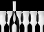Picture of SPOONS ABSTRACT: BOTTLES GLASSES CANDLES II