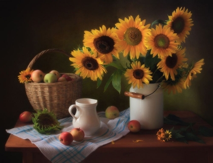 Picture of STILL LIFE WITH SUNFLOWERS