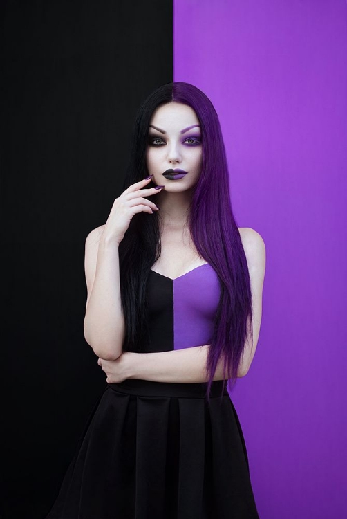 Picture of PAINT IT BLACK ... AND PURPLE