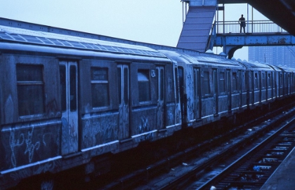 Picture of THE TRAIN-FROM THE SERIES QNEW YORK BLUESQ
