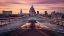 Picture of MILLENNIUM BRIDGE LEADING TOWARDS ST. PAULS CHURCH