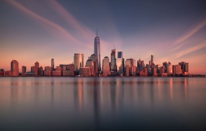 Picture of LOWER MANHATTAN AT DUSK