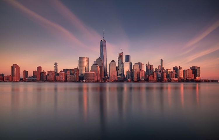 Picture of LOWER MANHATTAN AT DUSK