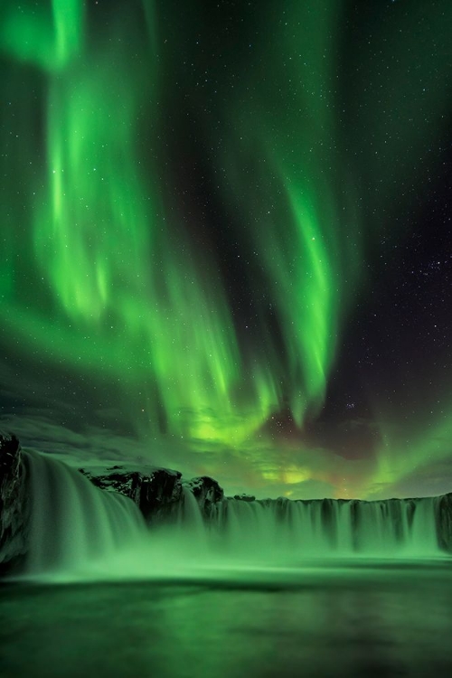 Picture of NORTHERN LIGHT ON GODAFOSS