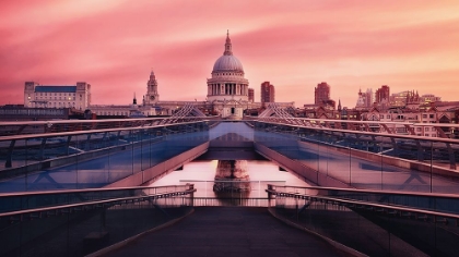 Picture of SUNRISE AT MILLENNIUM BRIDGE