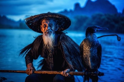 Picture of CORMORANT FISHERMAN