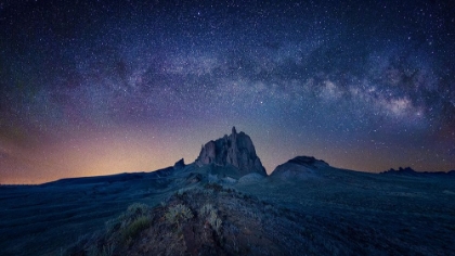 Picture of SHIP ROCK UNDER THE NIGHT SKY