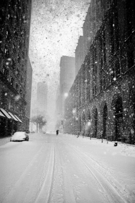 Picture of NEW YORK WALKER IN BLIZZARD