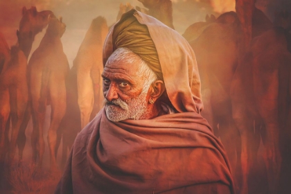 Picture of OLD RAJASTHANI MAN