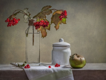 Picture of STILL LIFE WITH SMALL WHITE JAR