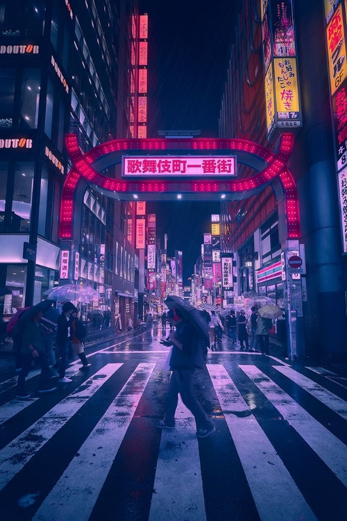 Picture of TOKYO BLUE RAIN