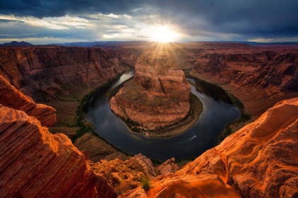Picture of SUNSET AT HORSESHOE BEND