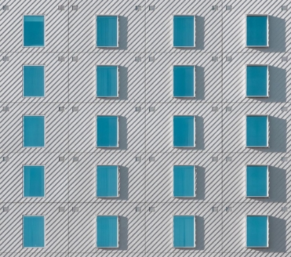 Picture of TEAL WINDOWS