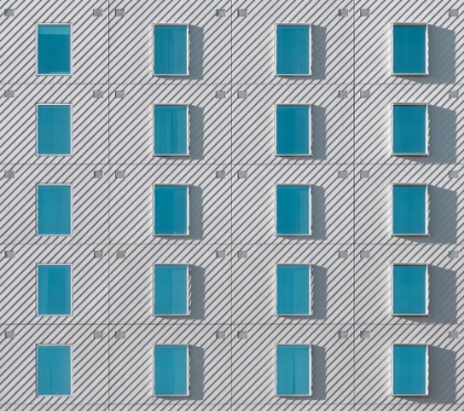 Picture of TEAL WINDOWS
