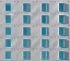 Picture of TEAL WINDOWS