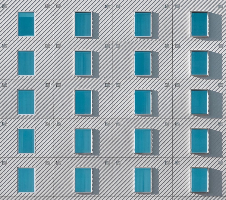 Picture of TEAL WINDOWS