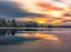 Picture of ICE SLOWLY TAKING OVER THE LAKE