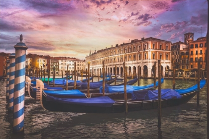 Picture of GONDOLAS OF THE GRAND CANAL