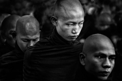 Picture of MONKS IN MANDALAY