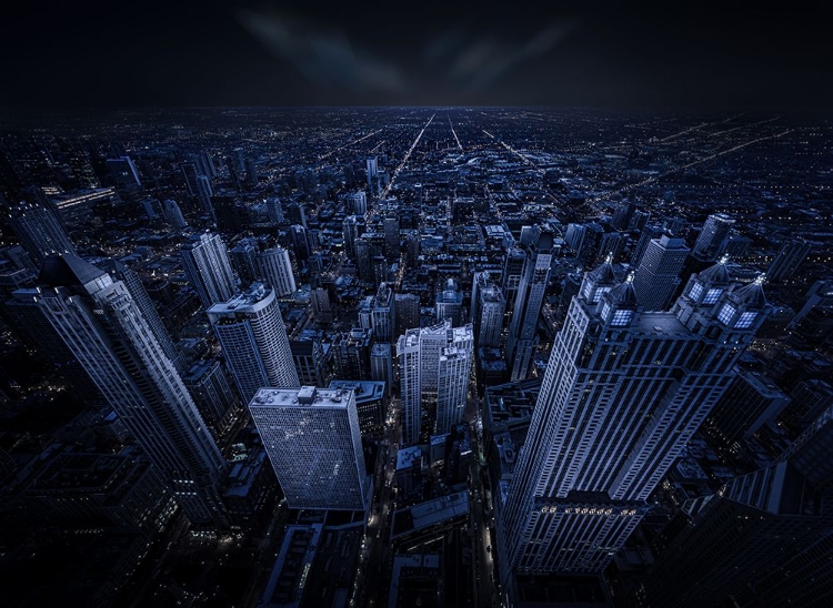 Picture of CHICAGO BLUE HOUR