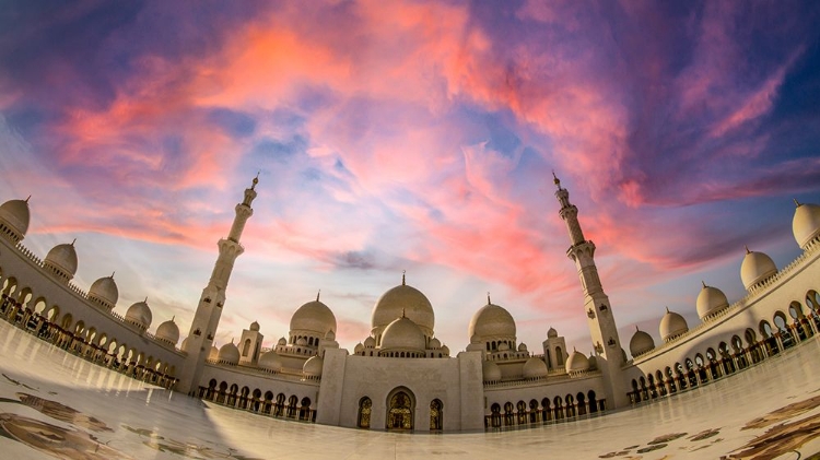 Picture of SHEIKH ZAYED GRAND MOSQUE - SUNSET