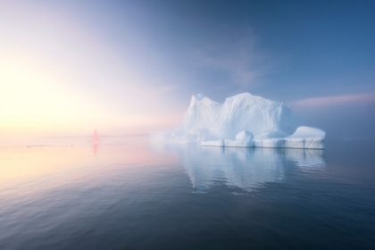 Picture of RED SAIL AND BLUE ICE