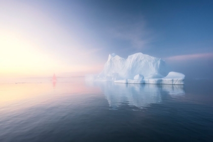 Picture of RED SAIL AND BLUE ICE