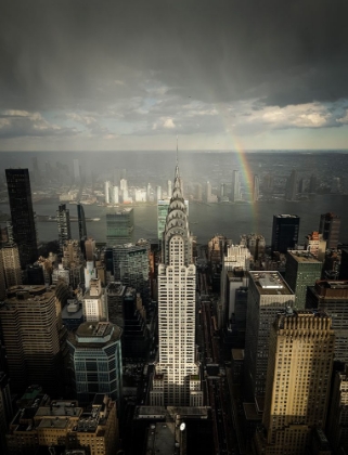 Picture of RAINBOW ABOVE CHRYSLER BUILDING