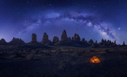Picture of MILKY WAY OVER THE STRANGE LAND