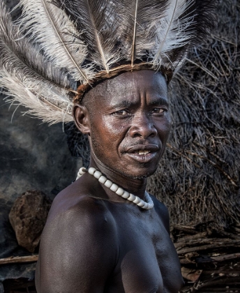 Picture of POKOT TRIBE MAN - KENYA