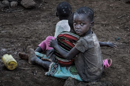 Picture of POKOT TRIBE CHILDREN - KENYA