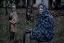 Picture of SURMI TRIBE MAN AND CHILD - ETHIOPIA