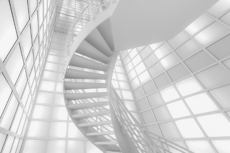 Picture of STAIRS IN WHITE