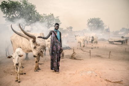 Picture of MUNDARI WOMAN HERDER