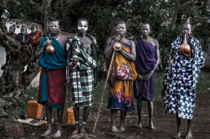 Picture of SURMI TRIBE WOMEN - ETHIOPIA