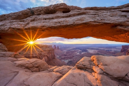 Picture of SUNRISE AT MESA ARCH - CANYONLAND NATIONAL PARK