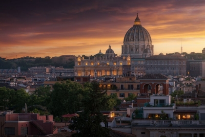 Picture of VATICAN SUNSET