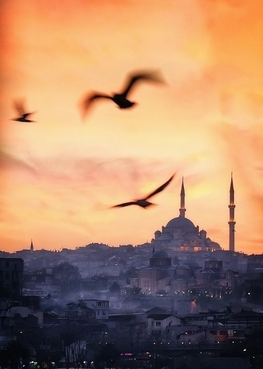 Picture of SUNSET IN ISTANBUL