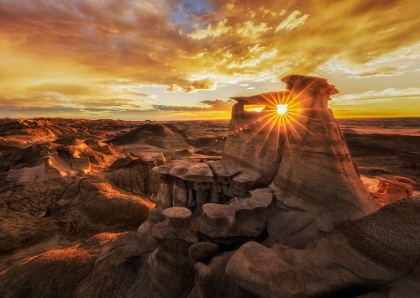 Picture of BISTI BADLANDS AT SUNSET