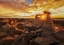 Picture of BISTI BADLANDS AT SUNSET