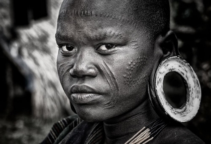 Picture of SURMI WOMAN - ETHIOPIA