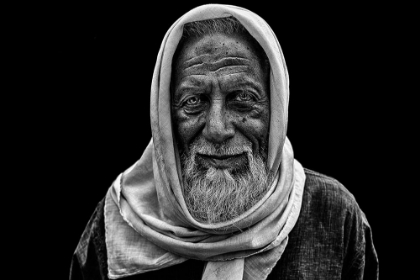Picture of SMILE OF AN OLD MAN