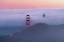 Picture of SUNSET AT GOLDEN GATE BRIDGE