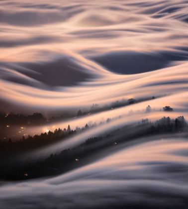 Picture of THE DANCING WAVE UNDER THE MOON