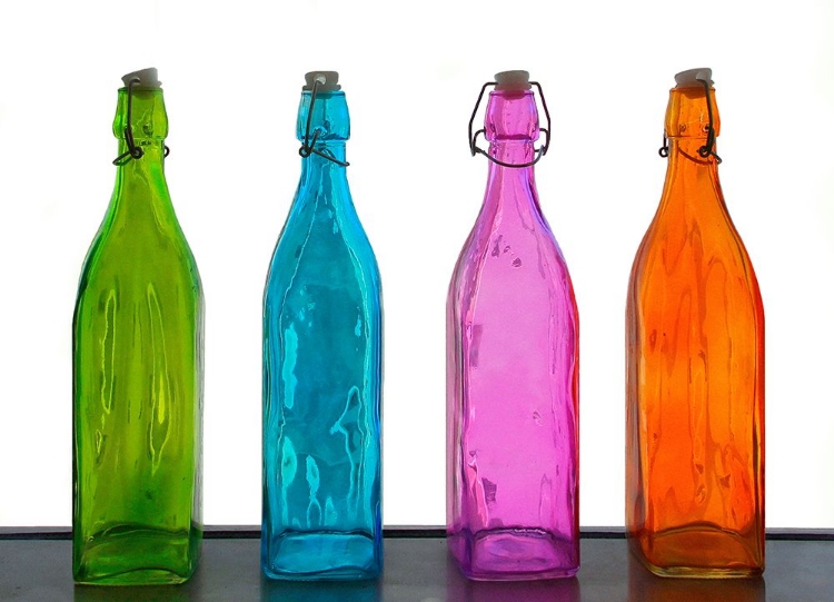 Picture of COLORED BOTTLES