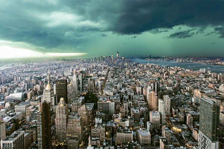 Picture of NEW-YORK UNDER STORM