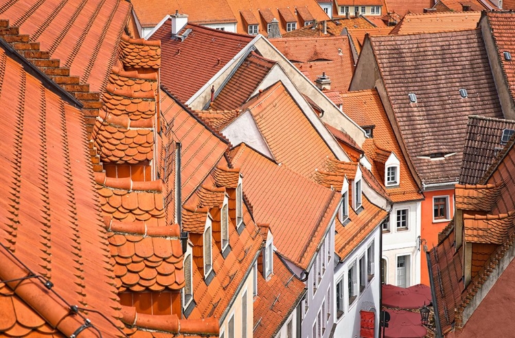 Picture of THE COLOR OF THESE ROOFS...